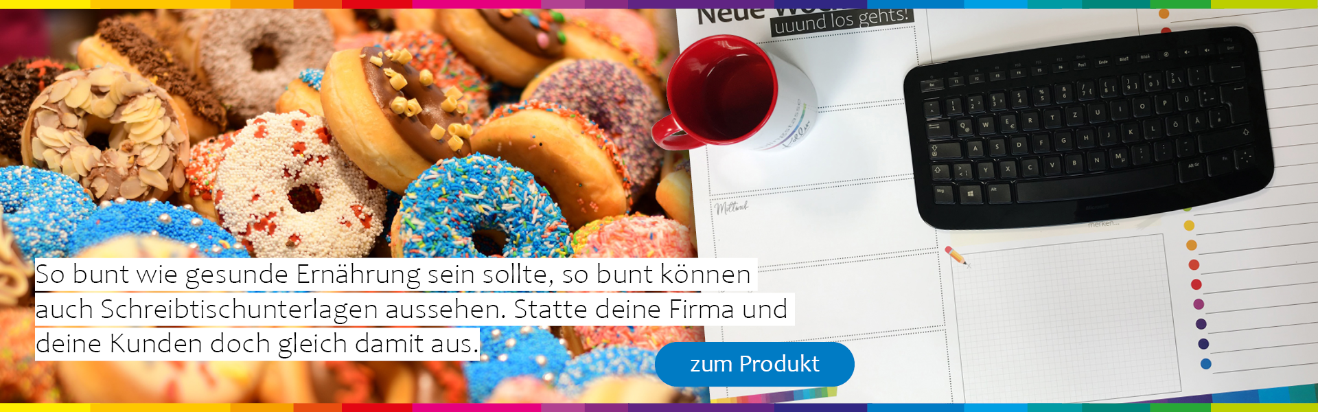 Schreibtischunterlagen